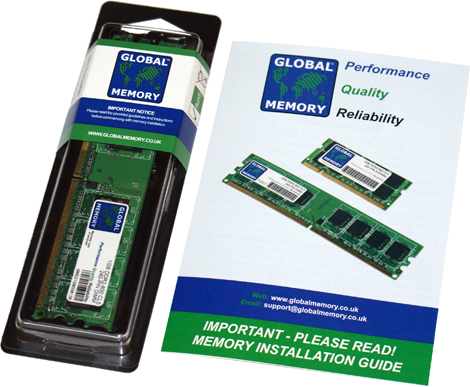 1GB (2 x 512MB) DDR2 400MHz PC2-3200 240-PIN DIMM MEMORY RAM KIT FOR ACER DESKTOPS